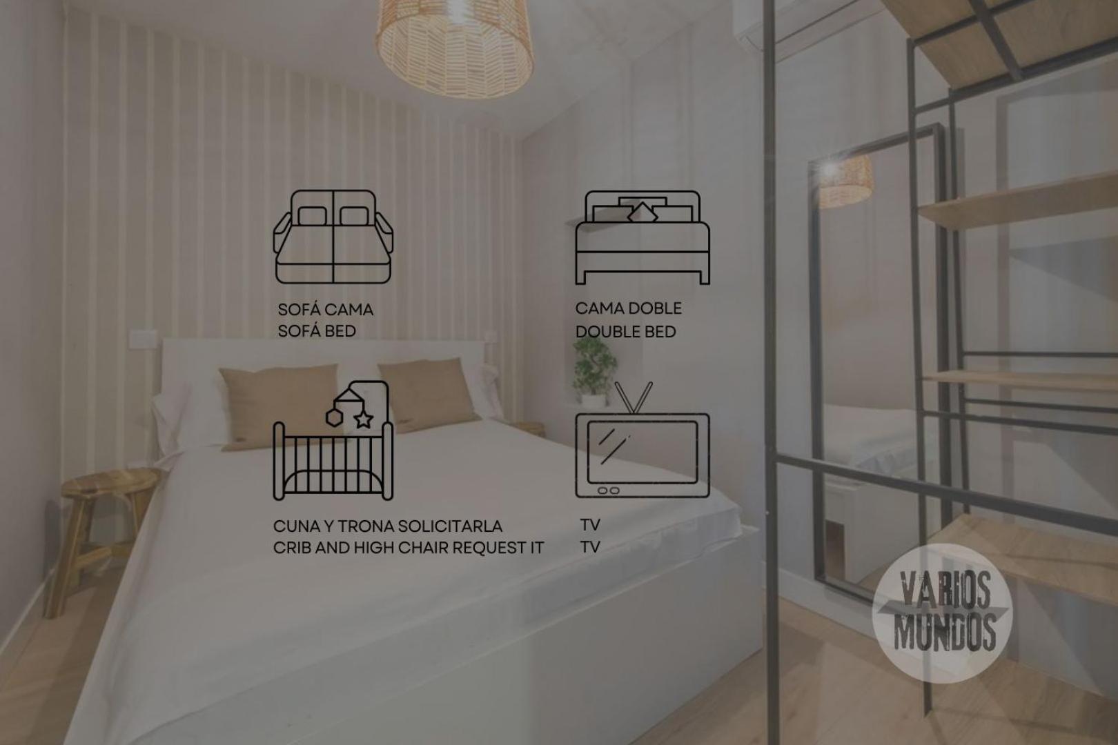 New&Cool Apt En El Centro De Madrid Para 9Pax E2 Esterno foto